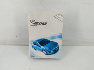 2010 Mazda 3 Owners Manual Book Guide P/N:9999-EC-038C-10R3 OEM Used Auto Parts - Oemusedautoparts1.com