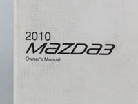 2010 Mazda 3 Owners Manual Book Guide P/N:9999-EC-038C-10R3 OEM Used Auto Parts - Oemusedautoparts1.com