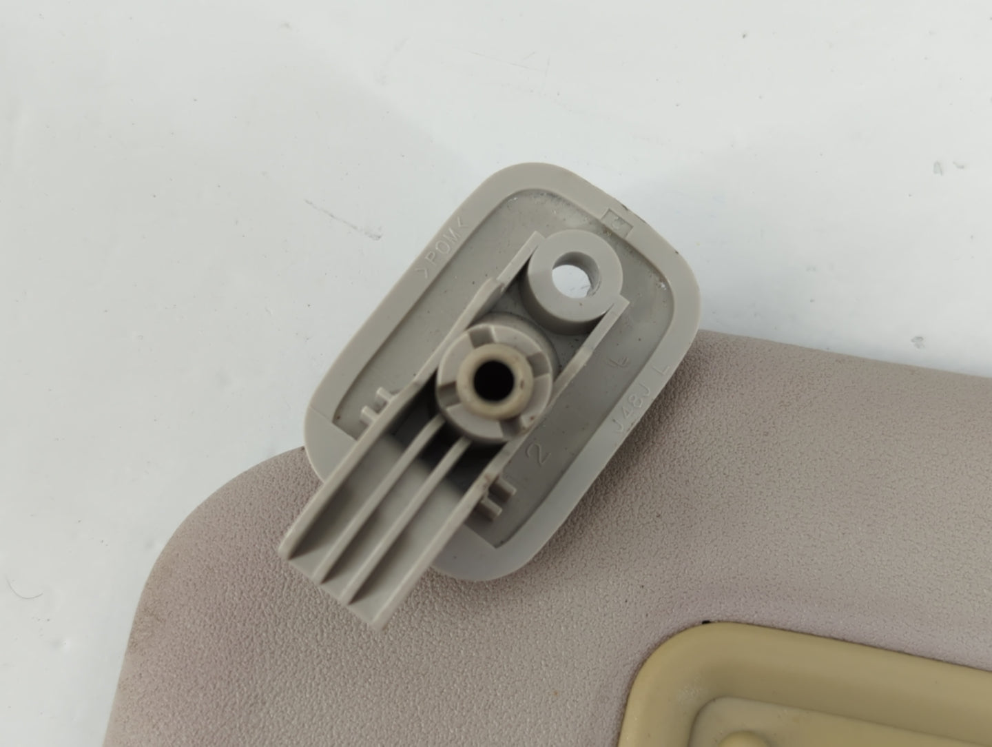 2010-2013 Mazda 3 Sun Visor Shade Replacement Passenger Right Mirror Fits Fits 2010 2011 2012 2013 OEM Used Auto Parts - Oem