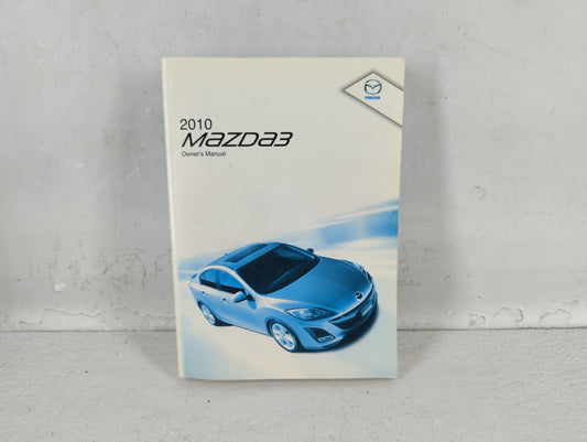 2010 Mazda 3 Owners Manual Book Guide P/N:8AD4-EA-09A OEM Used Auto Parts - Oemusedautoparts1.com