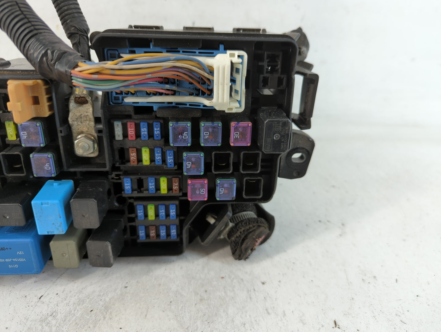 2010 Mazda 3 Fusebox Fuse Box Panel Relay Module P/N:K2441 PA66+PPE Fits OEM Used Auto Parts - Oemusedautoparts1.com