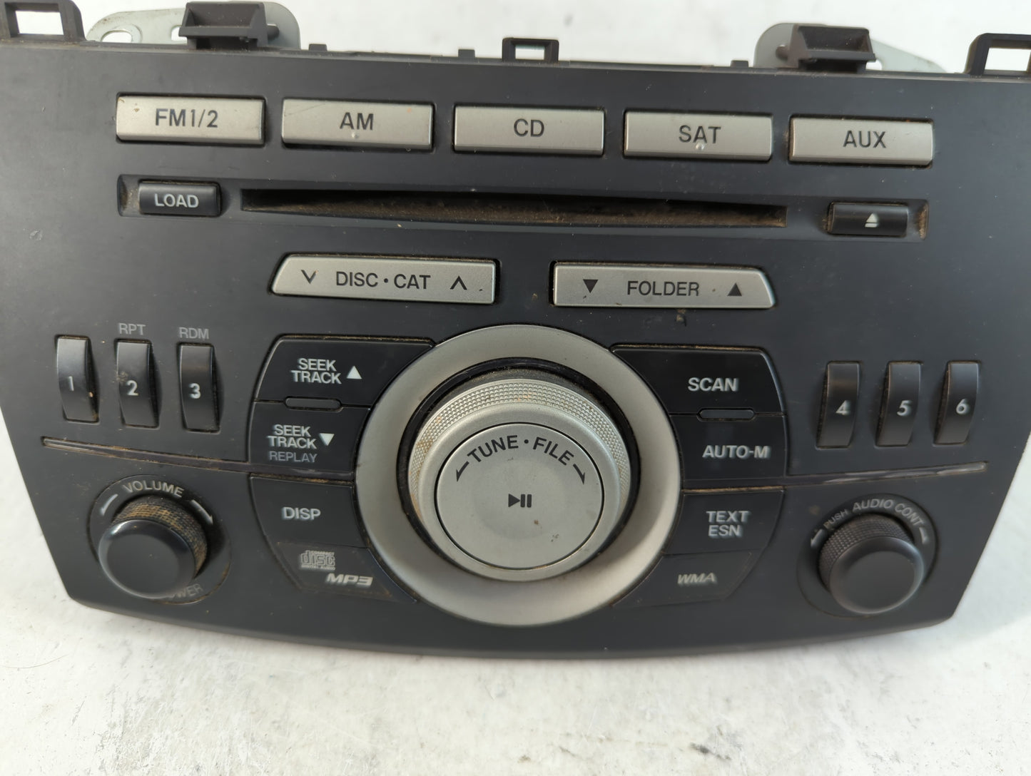 2010-2010 Mazda 3 Am Fm Cd Player Radio Receiver - Oemusedautoparts1.com