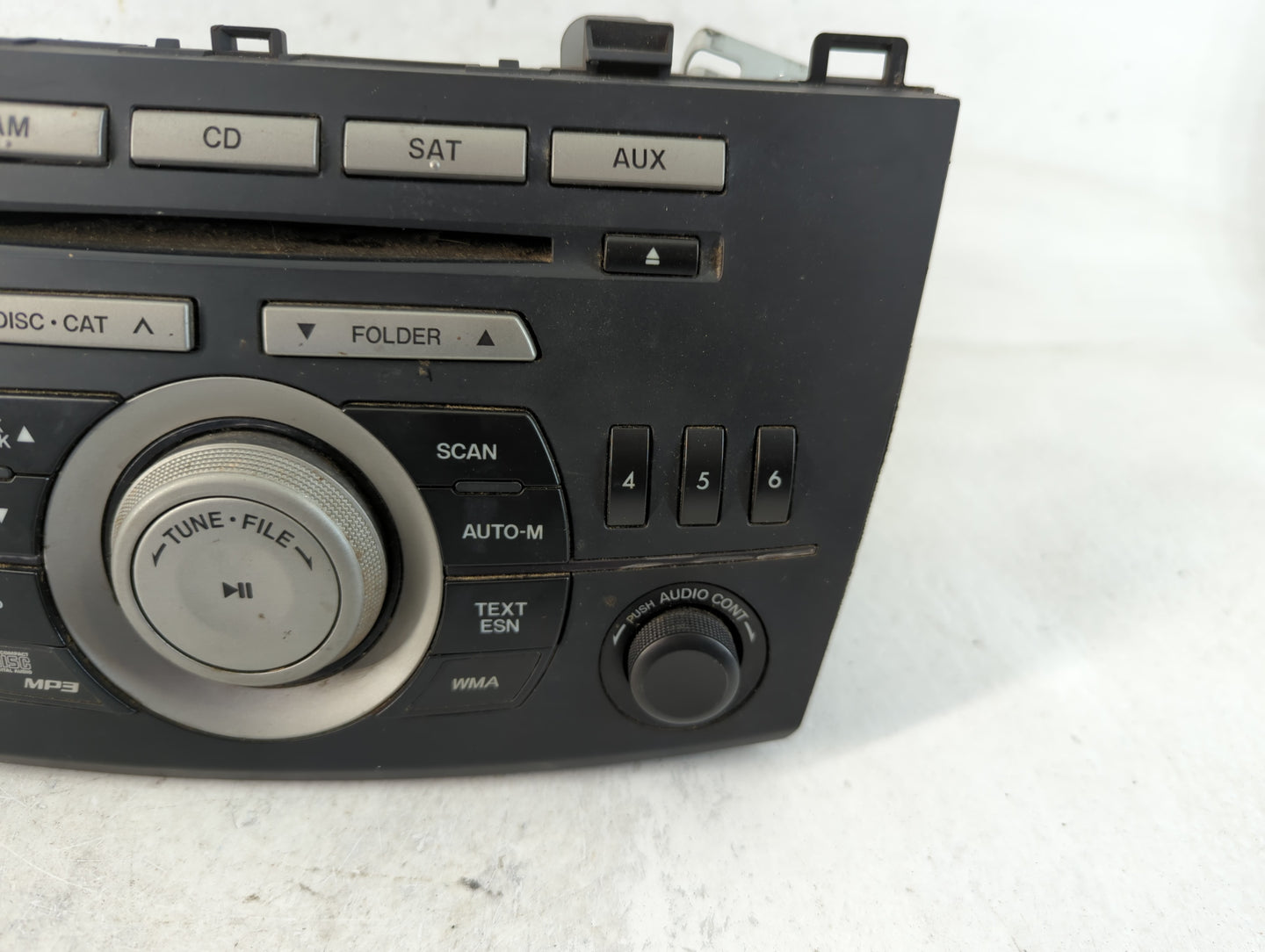 2010-2010 Mazda 3 Am Fm Cd Player Radio Receiver - Oemusedautoparts1.com