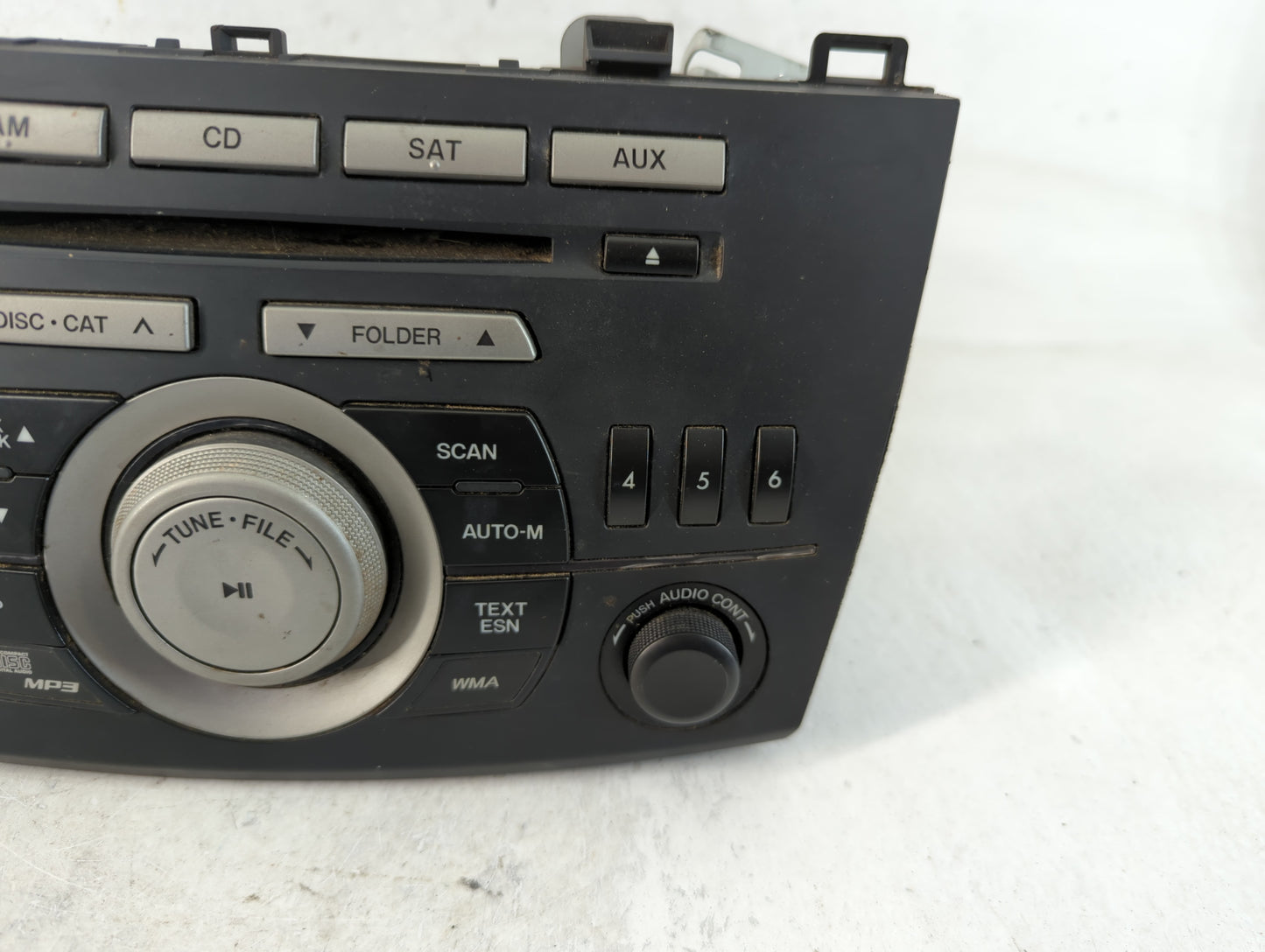 2010-2010 Mazda 3 Am Fm Cd Player Radio Receiver - Oemusedautoparts1.com