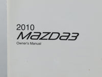 2010 Mazda 3 Owners Manual Book Guide P/N:9999-95-038C-10R3 8AR3-EA-09E OEM Used Auto Parts - Oemusedautoparts1.com