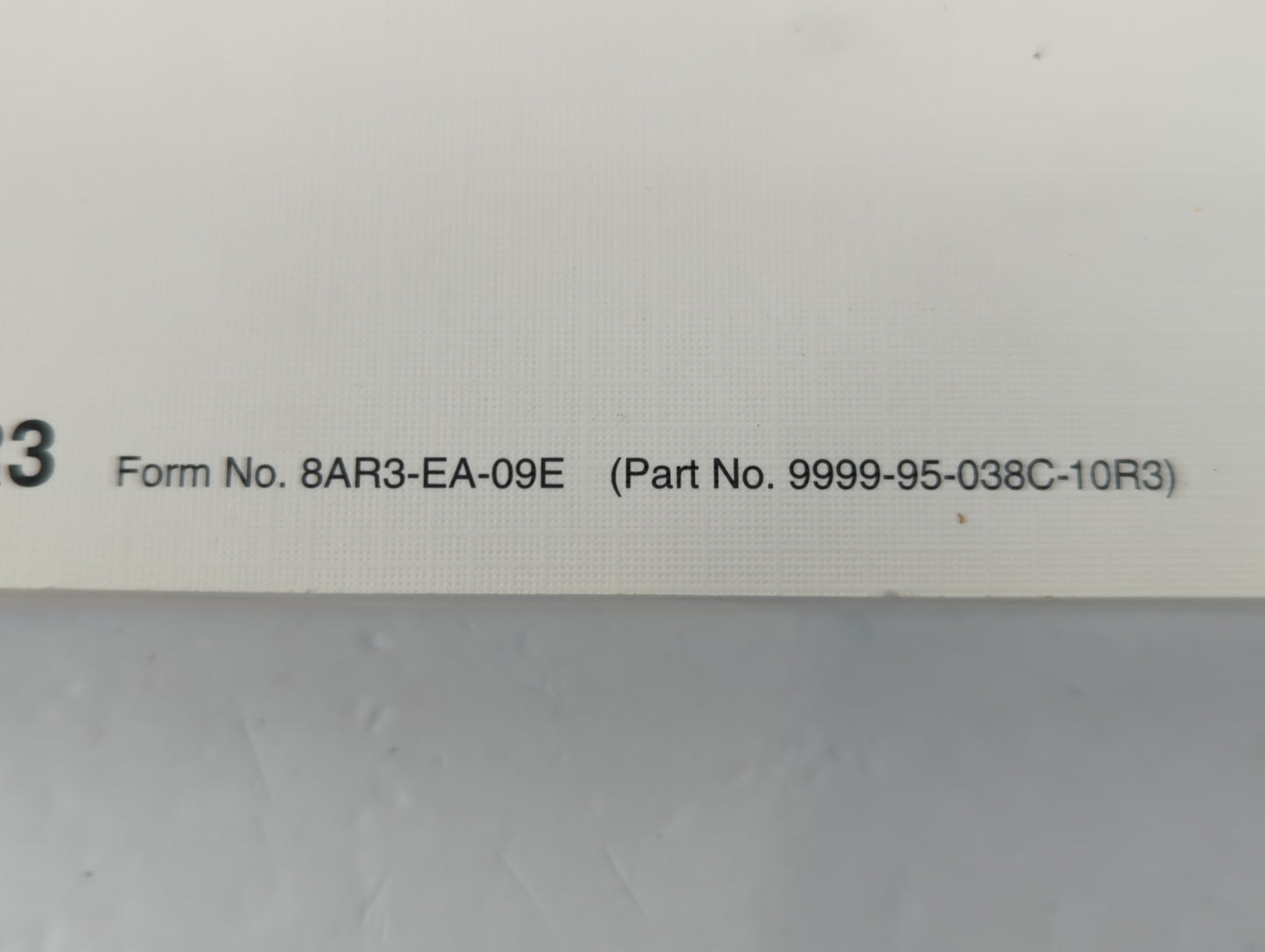 2010 Mazda 3 Owners Manual Book Guide P/N:9999-95-038C-10R3 8AR3-EA-09E OEM Used Auto Parts - Oemusedautoparts1.com