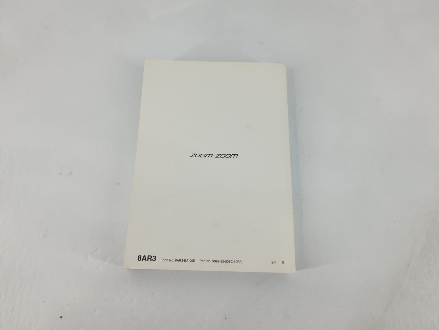 2010 Mazda 3 Owners Manual Book Guide P/N:9999-95-038C-10R3 8AR3-EA-09E OEM Used Auto Parts - Oemusedautoparts1.com
