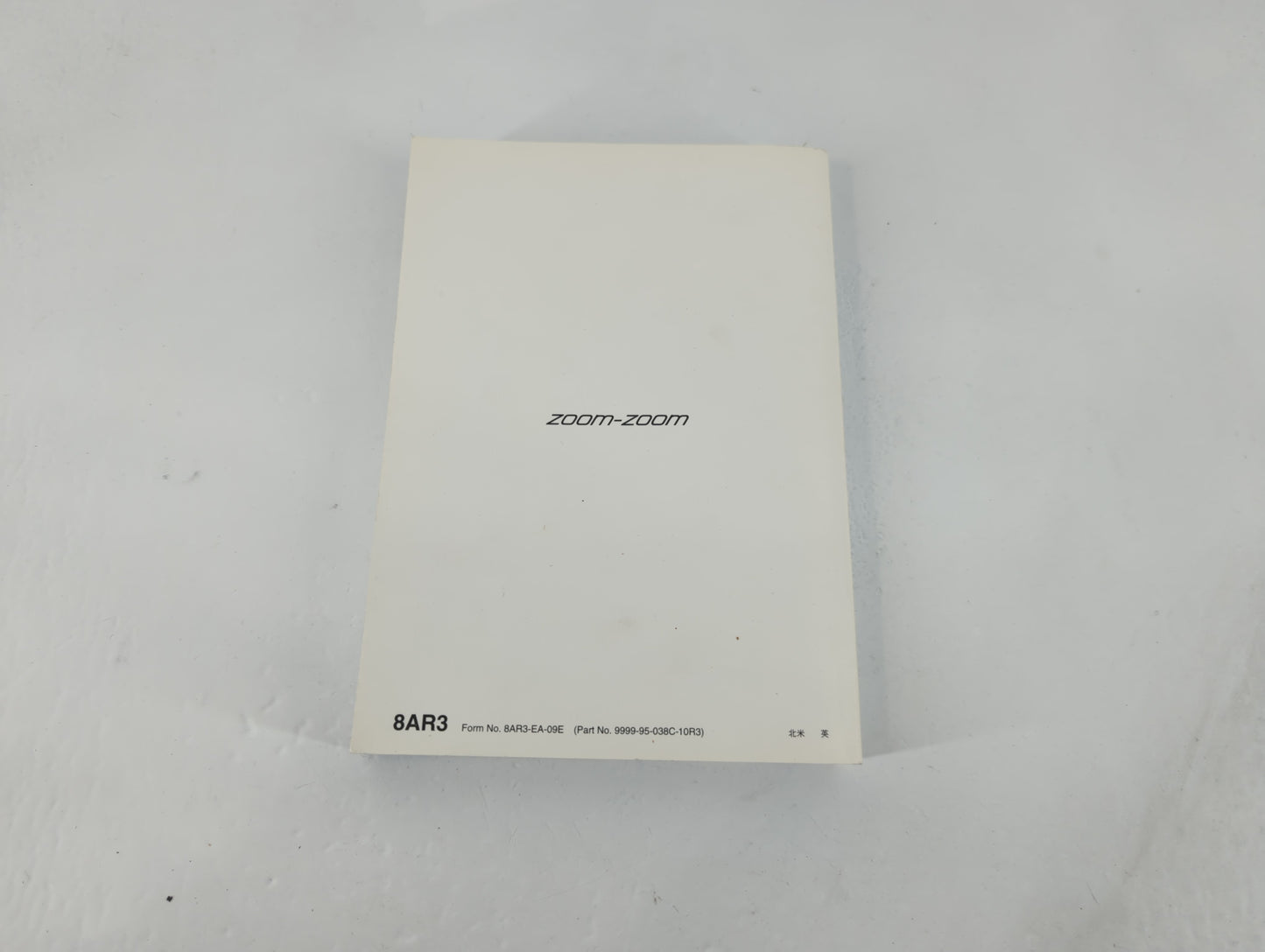 2010 Mazda 3 Owners Manual Book Guide P/N:9999-95-038C-10R3 8AR3-EA-09E OEM Used Auto Parts - Oemusedautoparts1.com