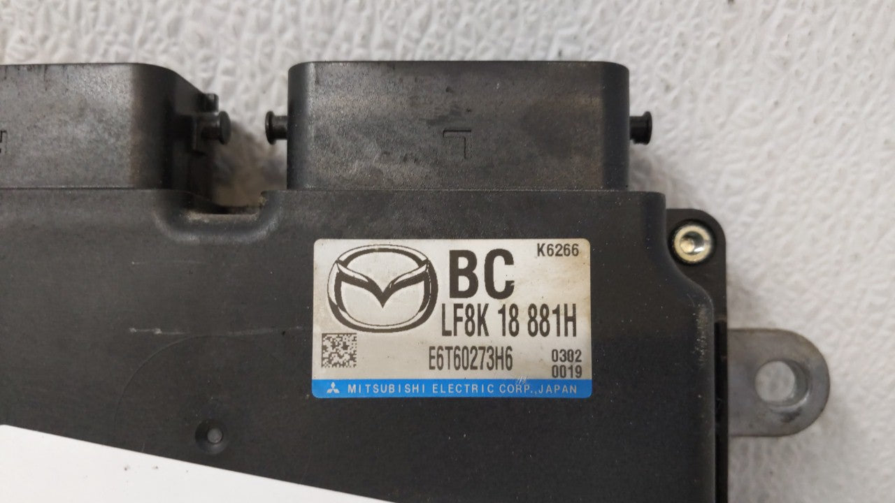 2010 Mazda 3 PCM Engine Control Computer ECU ECM PCU OEM P/N:LF8K 18 881H Fits OEM Used Auto Parts - Oemusedautoparts1.com