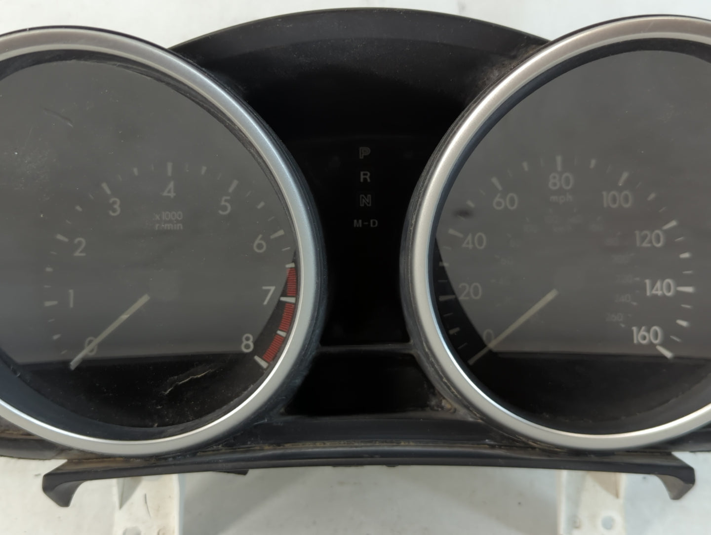 2010-2011 Mazda 3 Instrument Cluster Speedometer Gauges P/N:BBM6 55 430 Fits Fits 2010 2011 OEM Used Auto Parts - Oemusedaut