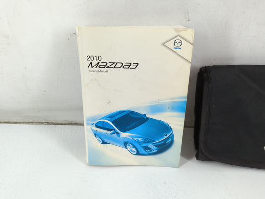 2010 Mazda 3 Owners Manual Book Guide P/N:8BG3-EA-09J OEM Used Auto Parts