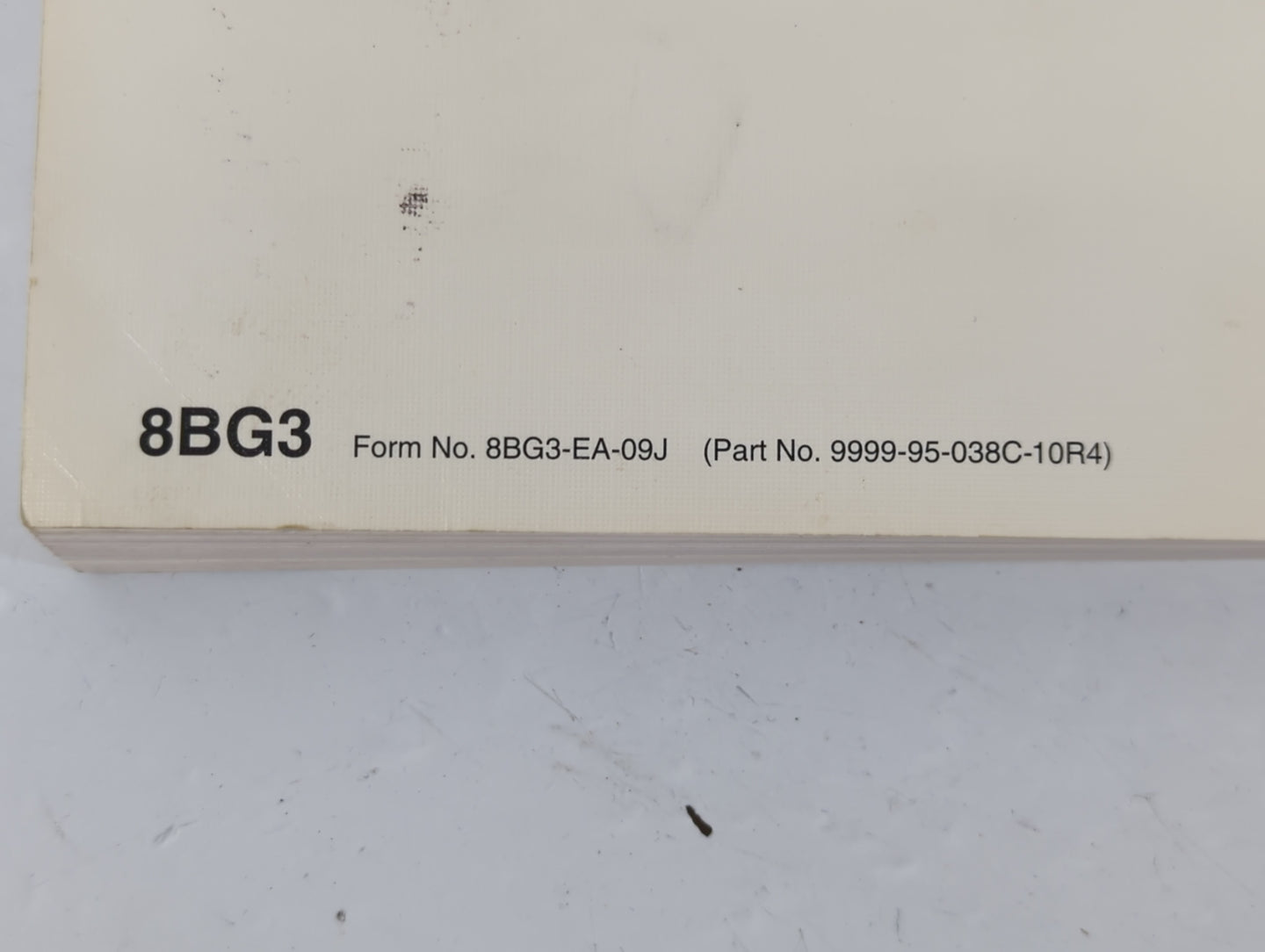 2010 Mazda 3 Owners Manual Book Guide P/N:8BG3-EA-09J OEM Used Auto Parts - Oemusedautoparts1.com