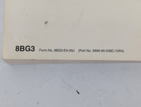 2010 Mazda 3 Owners Manual Book Guide P/N:8BG3-EA-09J OEM Used Auto Parts - Oemusedautoparts1.com