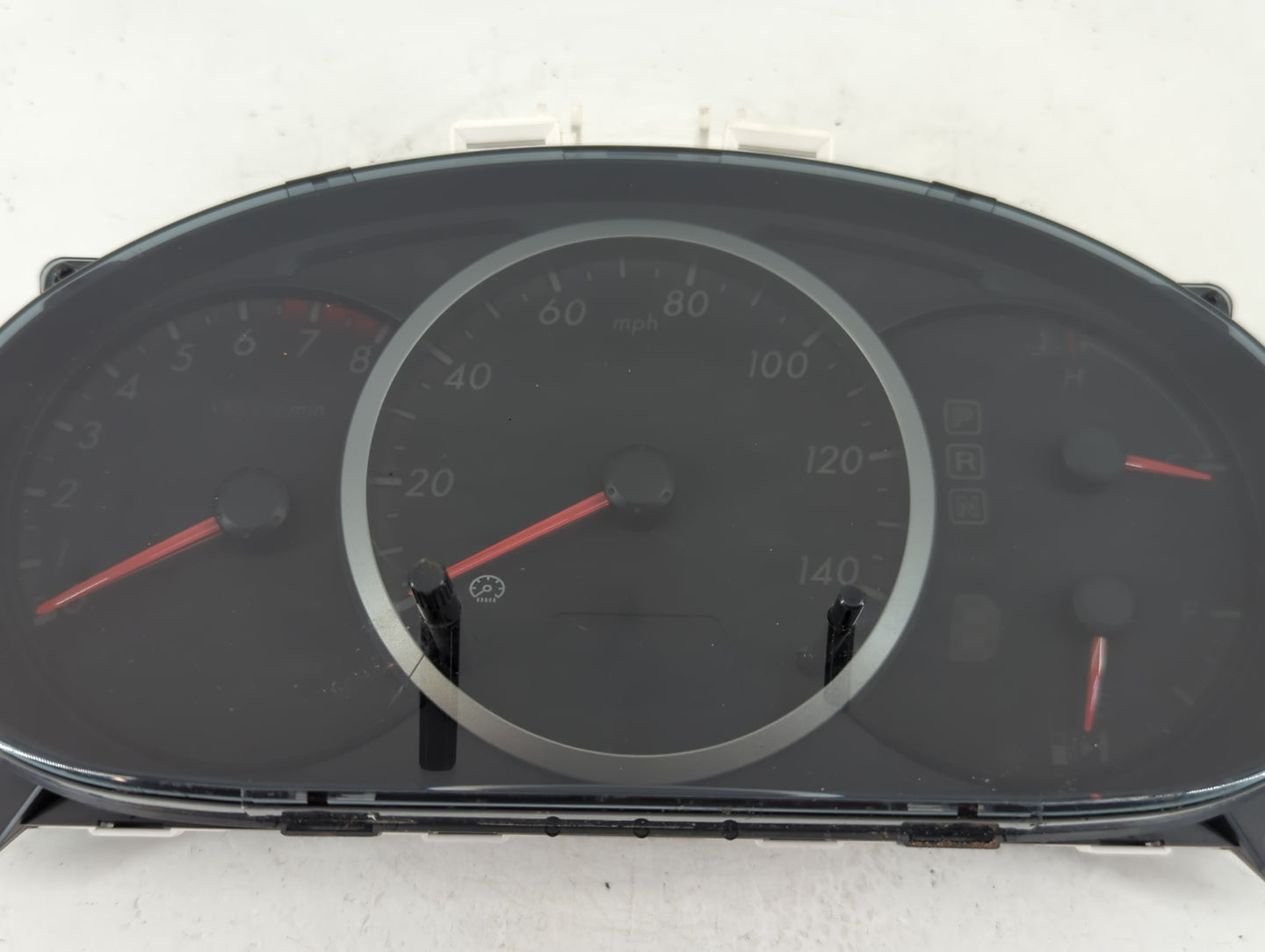 2010 Mazda 5 Instrument Cluster Speedometer Gauges P/N:BBM6 55 430 K9001 Fits OEM Used Auto Parts - Oemusedautoparts1.com