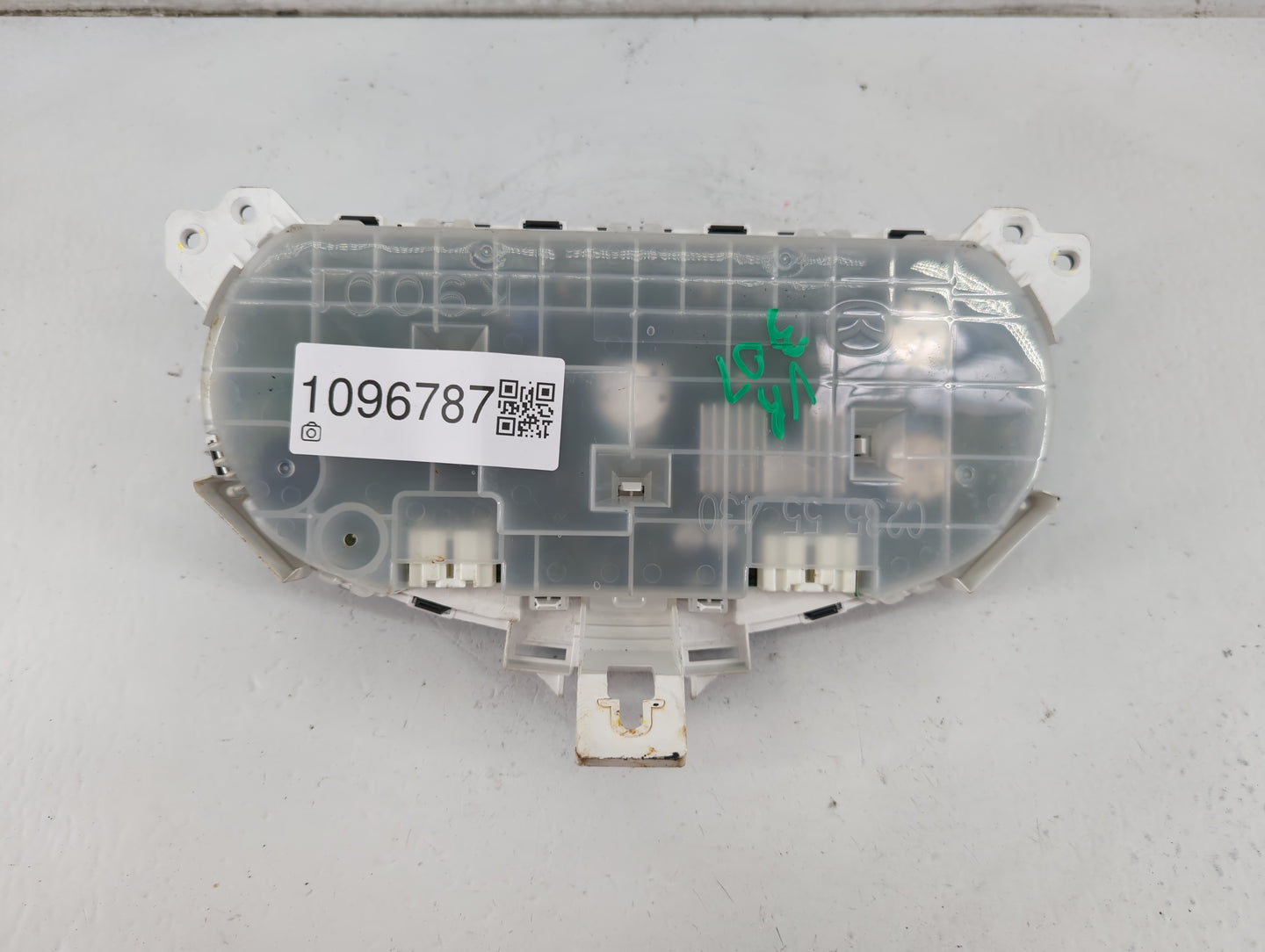 2010 Mazda 5 Instrument Cluster Speedometer Gauges P/N:BBM6 55 430 K9001 Fits OEM Used Auto Parts - Oemusedautoparts1.com
