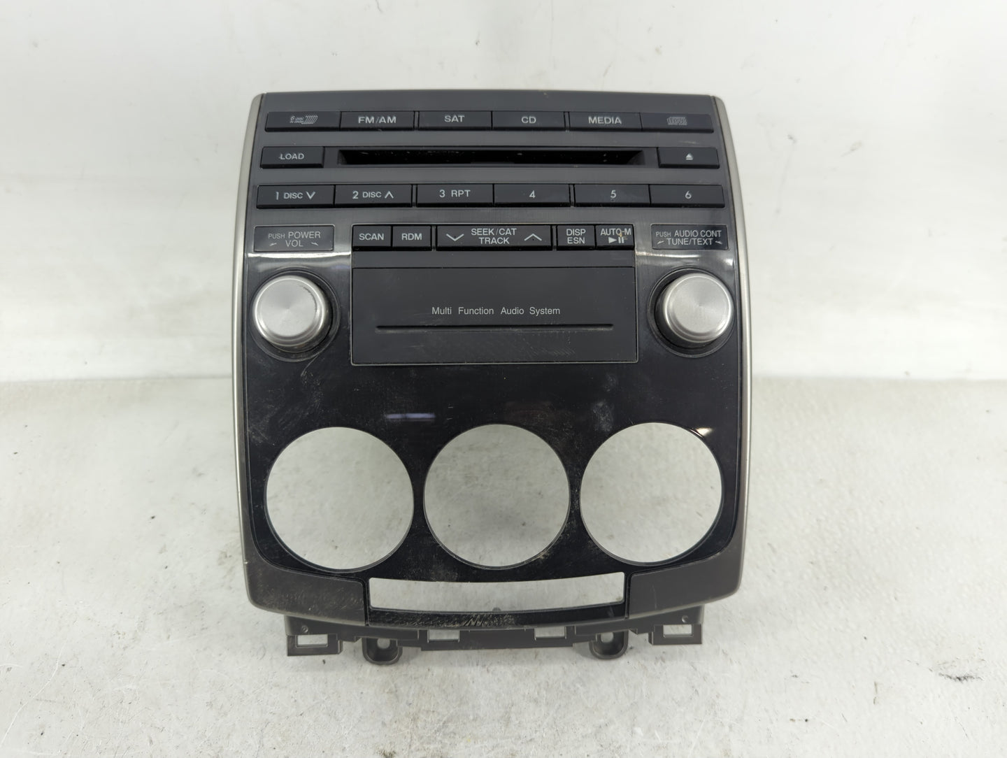 2008-2010 Mazda 5 Radio AM FM Cd Player Receiver Replacement P/N:14797346 Fits Fits 2008 2009 2010 OEM Used Auto Parts - Oem