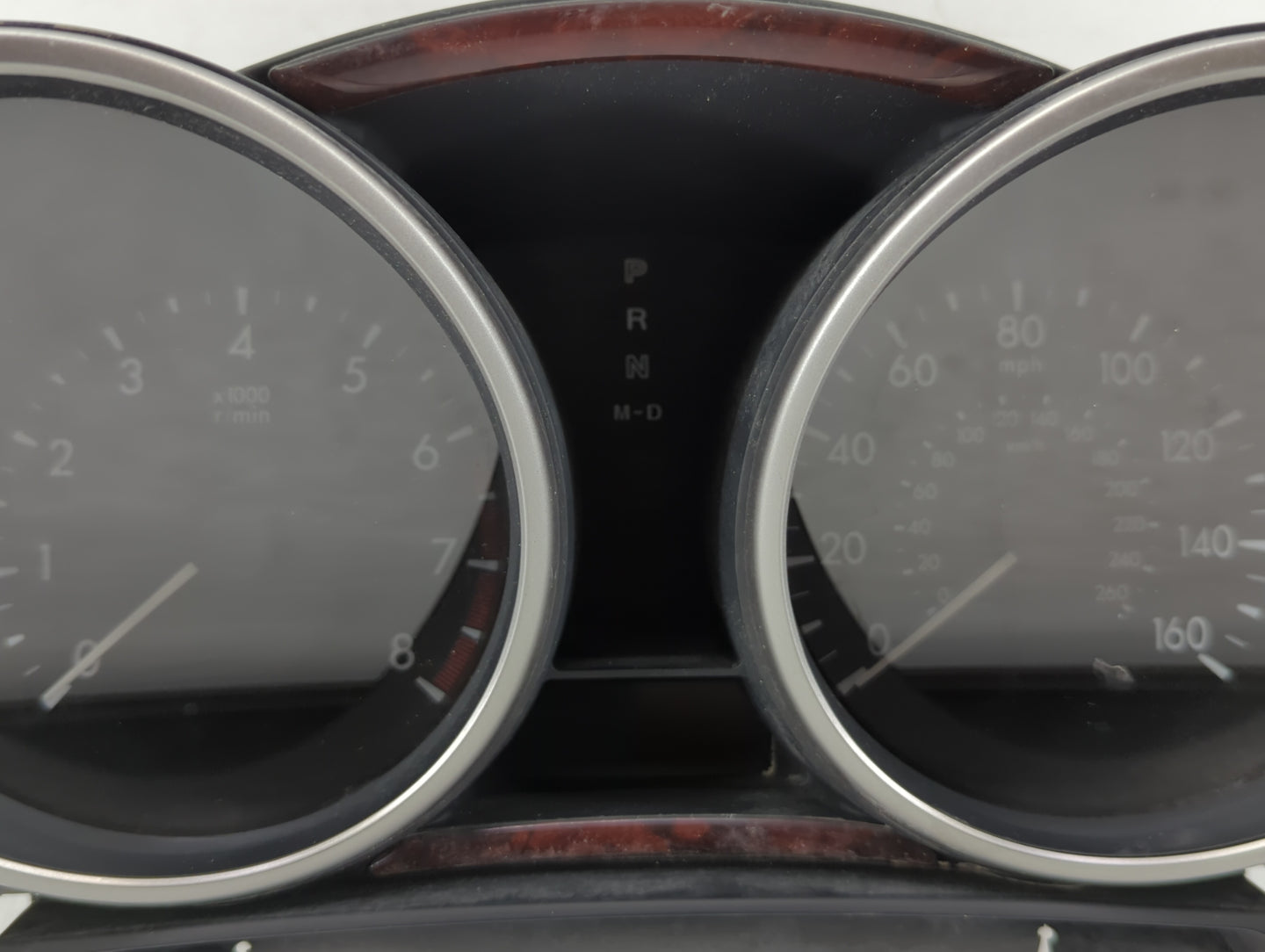 2010 Mazda 5 Instrument Cluster Speedometer Gauges P/N:BBM6 55 430 K9001 Fits OEM Used Auto Parts - Oemusedautoparts1.com