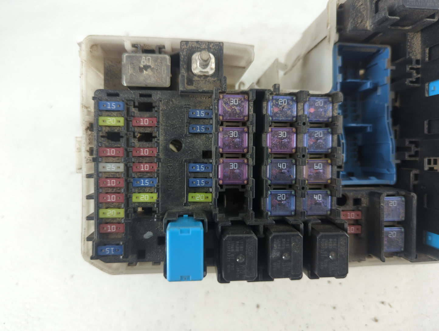 2008-2010 Mazda 5 Fusebox Fuse Box Panel Relay Module P/N:K7005 CD84 66 760 Fits Fits 2008 2009 2010 OEM Used Auto Parts - O