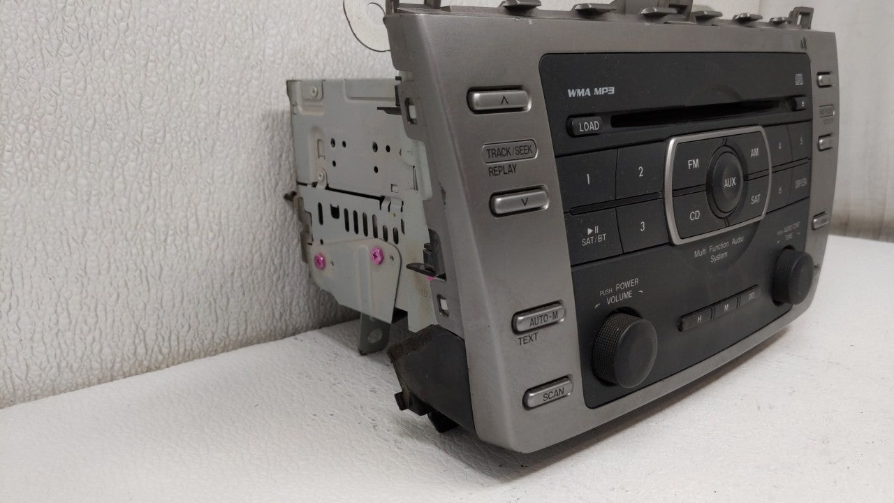 2009-2010 Mazda 6 Radio AM FM Cd Player Receiver Replacement P/N:GS3L669R0D Fits Fits 2009 2010 OEM Used Auto Parts - Oemuse