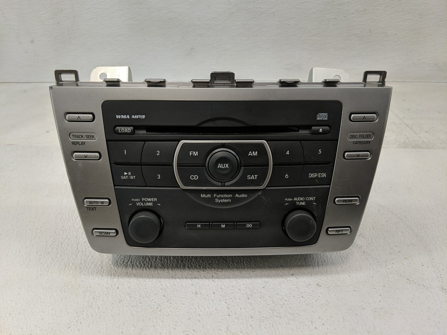2010 Mazda 6 Radio AM FM Cd Player Receiver Replacement P/N:GS3L669R0D Fits OEM Used Auto Parts - Oemusedautoparts1.com