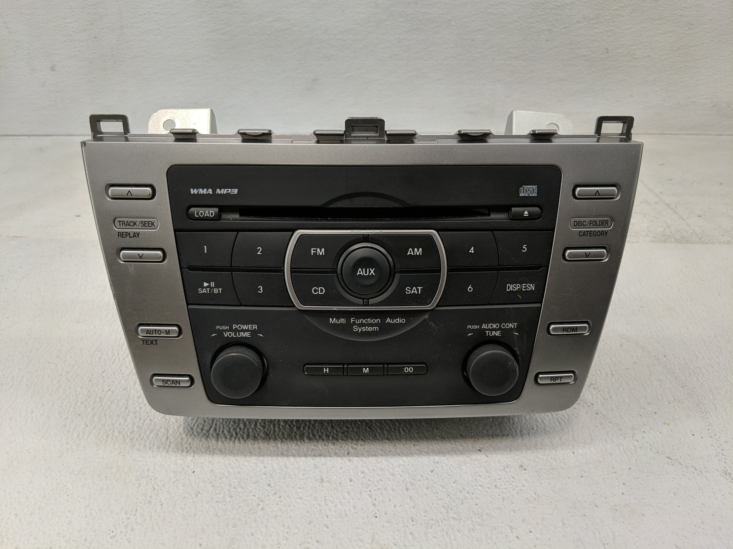 2010 Mazda 6 Radio AM FM Cd Player Receiver Replacement P/N:GS3L669R0D Fits OEM Used Auto Parts - Oemusedautoparts1.com