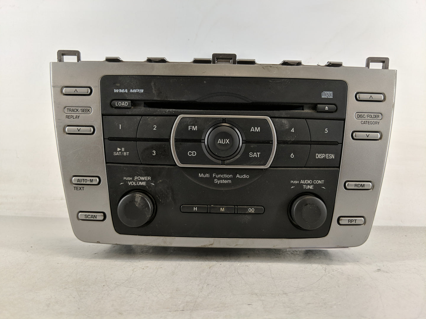 2009-2010 Mazda 6 Radio AM FM Cd Player Receiver Replacement P/N:GS3L669R0D Fits Fits 2009 2010 OEM Used Auto Parts - Oemuse