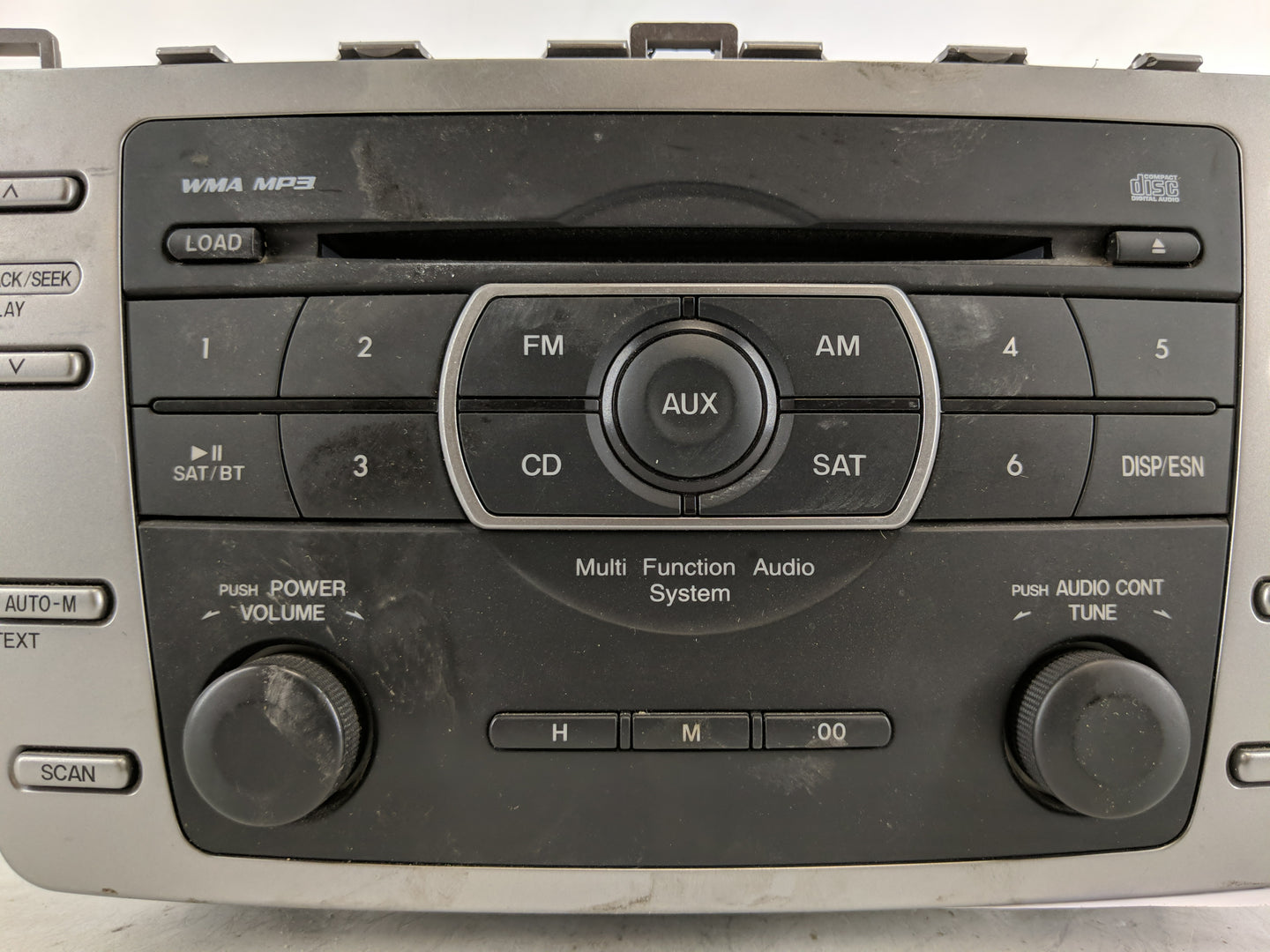 2009-2010 Mazda 6 Radio AM FM Cd Player Receiver Replacement P/N:GS3L669R0D Fits Fits 2009 2010 OEM Used Auto Parts - Oemuse
