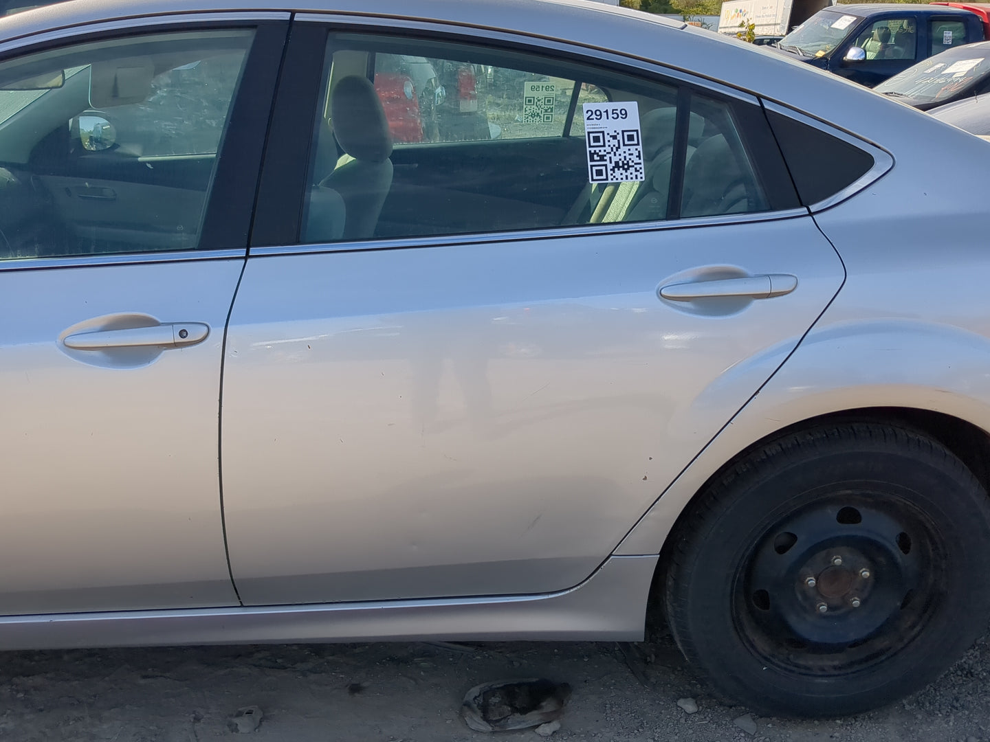2009-2013 Mazda 6 Driver Rear Door Oem - Oemusedautoparts1.com