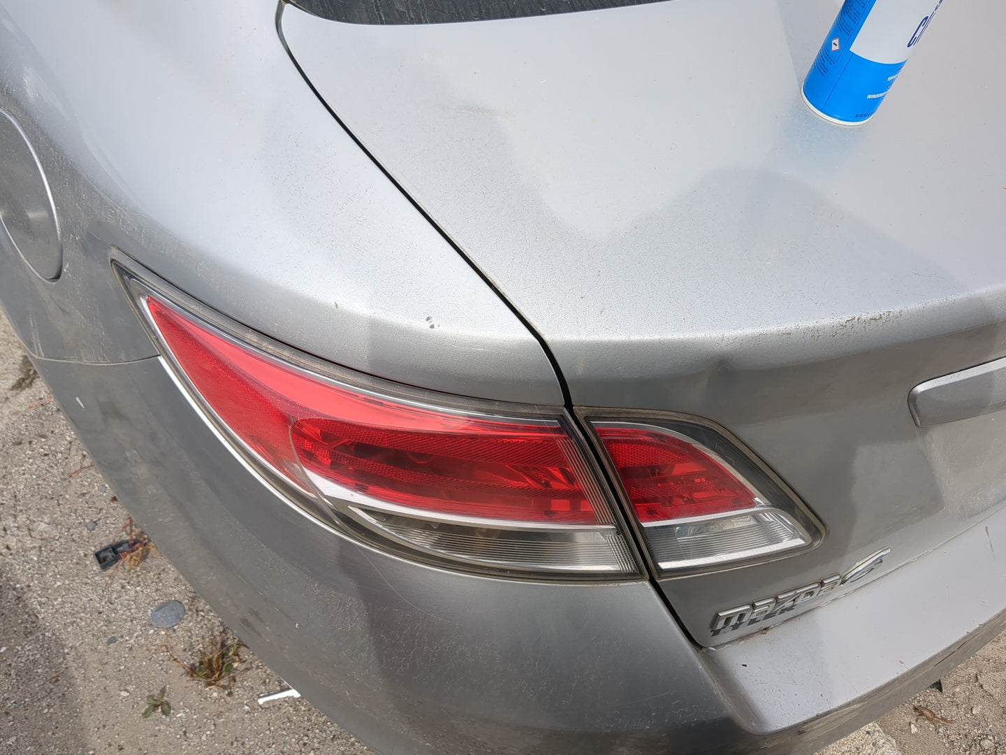 2009-2013 Mazda 6 Tail Light Assembly Driver Left OEM Fits Fits 2009 2010 2011 2012 2013 OEM Used Auto Parts - Oemusedautopa