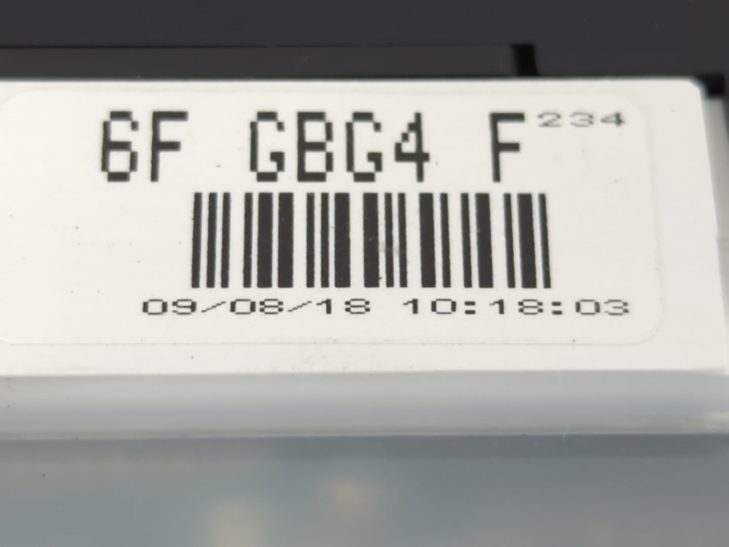 2010 Mazda 6 Instrument Cluster Speedometer Gauges P/N:6F GBG4 F Fits OEM Used Auto Parts - Oemusedautoparts1.com