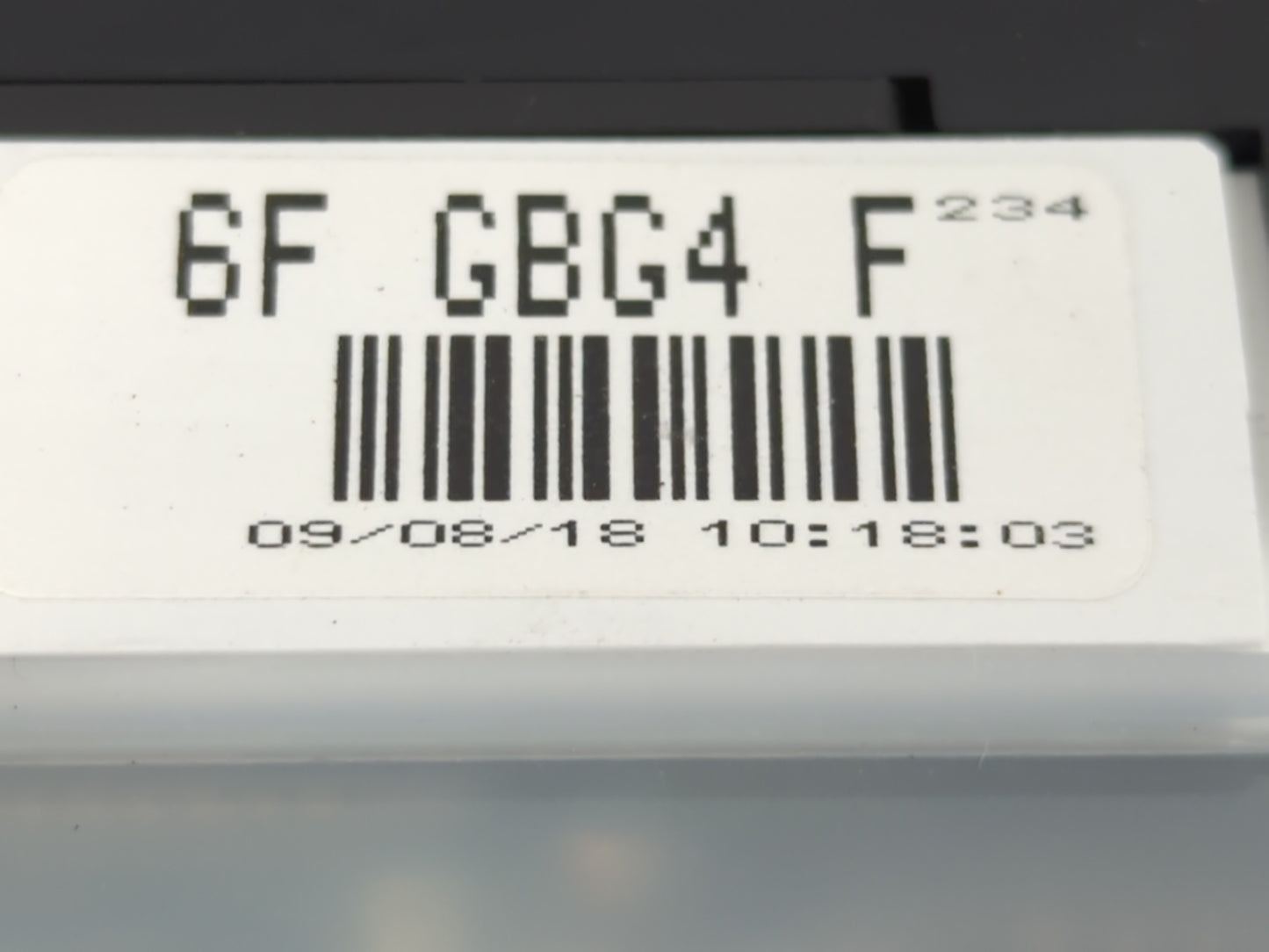 2010 Mazda 6 Instrument Cluster Speedometer Gauges P/N:6F GBG4 F Fits OEM Used Auto Parts - Oemusedautoparts1.com