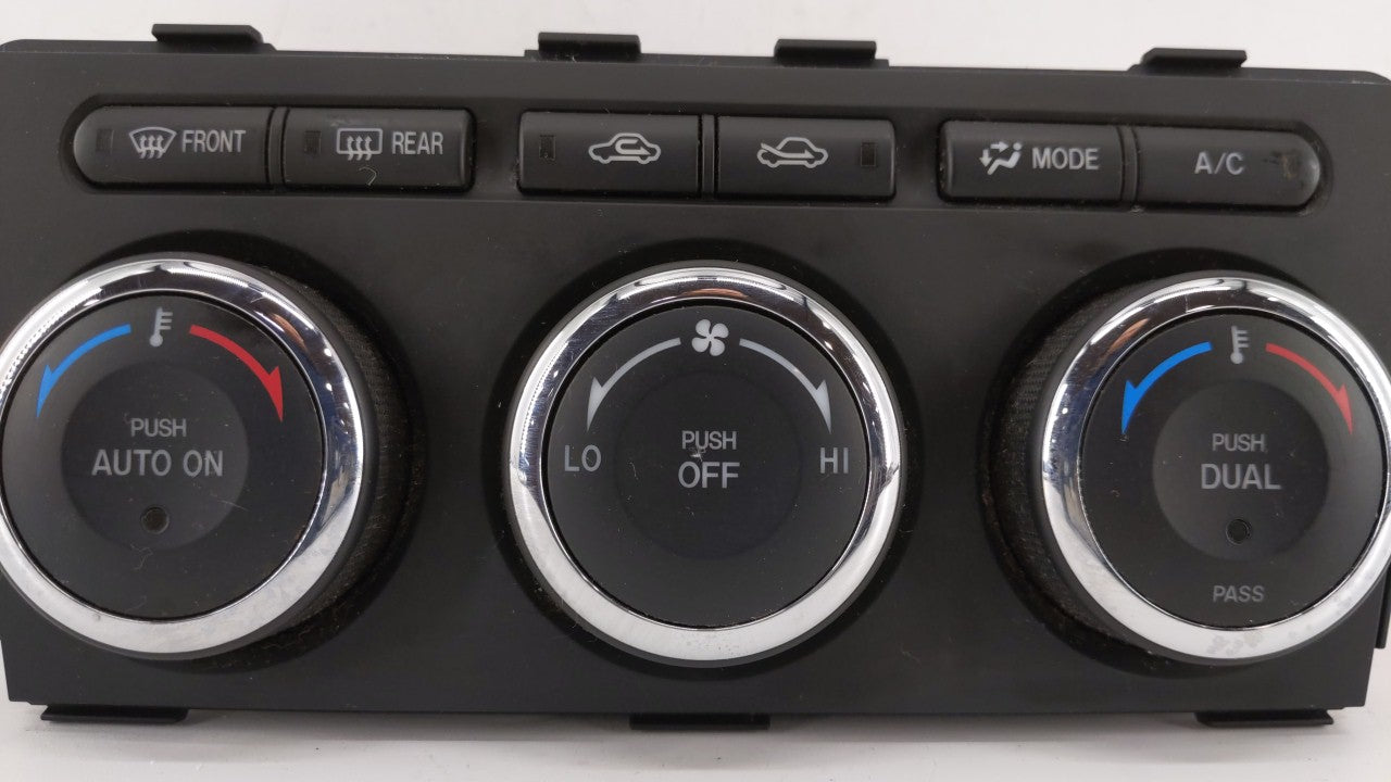 2009-2013 Mazda 6 Climate Control Module Temperature AC/Heater Replacement P/N:GS3M 61190B GS3M 61190C Fits OEM Used Auto Pa