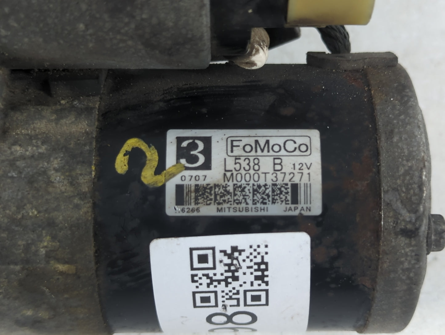 2010-2012 Mazda Cx-7 Car Starter Motor Solenoid OEM P/N:M000T37271 Fits Fits 2010 2011 2012 2013 OEM Used Auto Parts - Oemus