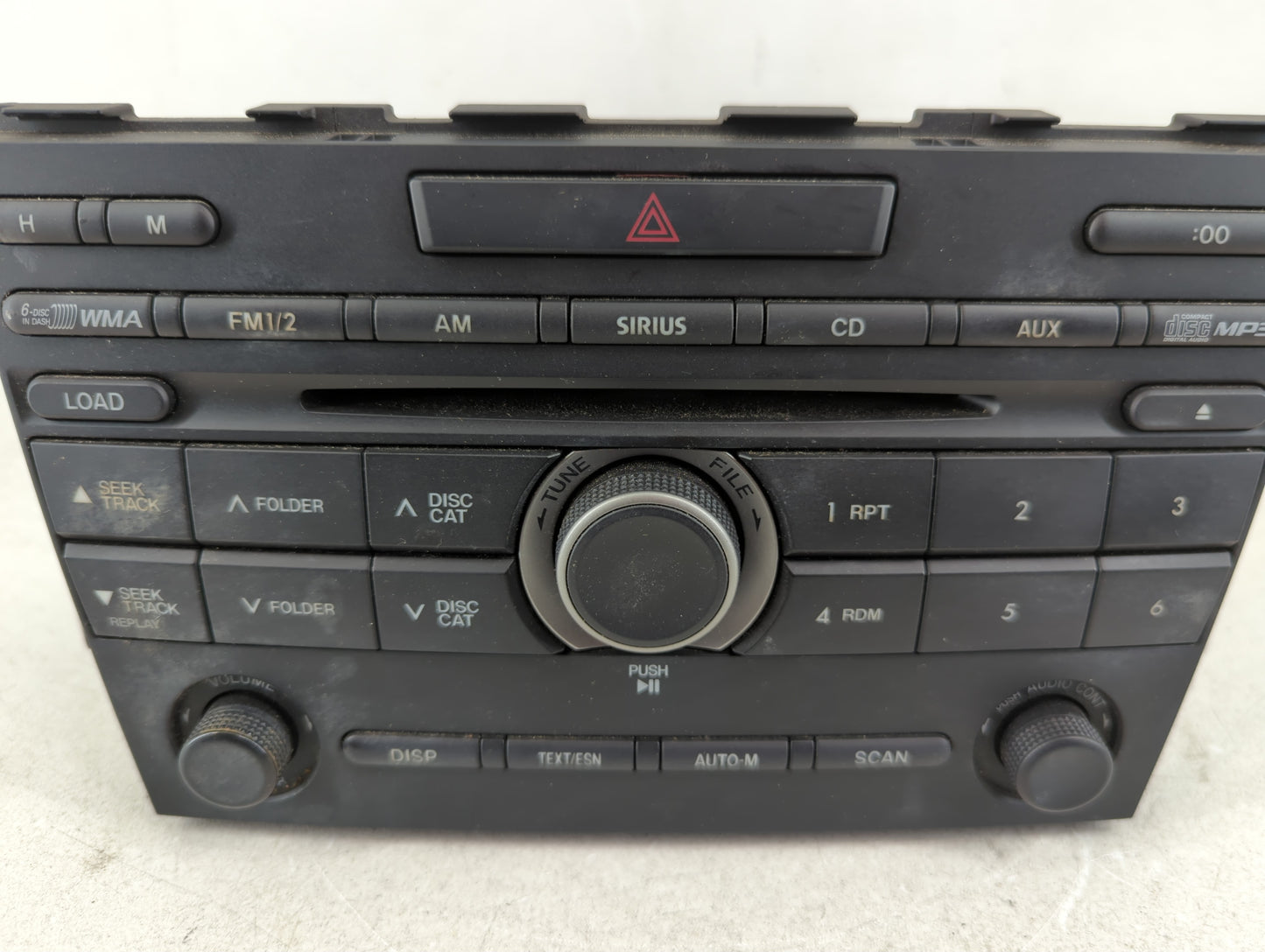 2010-2012 Mazda Cx-7 Radio AM FM Cd Player Receiver Replacement P/N:EH45 66 ARXA Fits Fits 2010 2011 2012 OEM Used Auto Part
