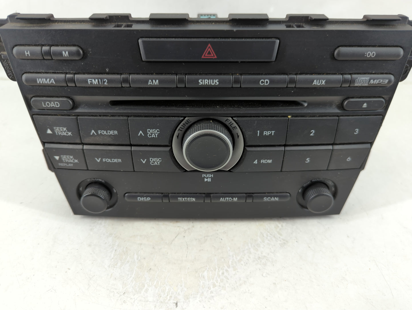 2010-2012 Mazda Cx-7 Radio AM FM Cd Player Receiver Replacement P/N:EH44 66 AR0A Fits Fits 2010 2011 2012 OEM Used Auto Part