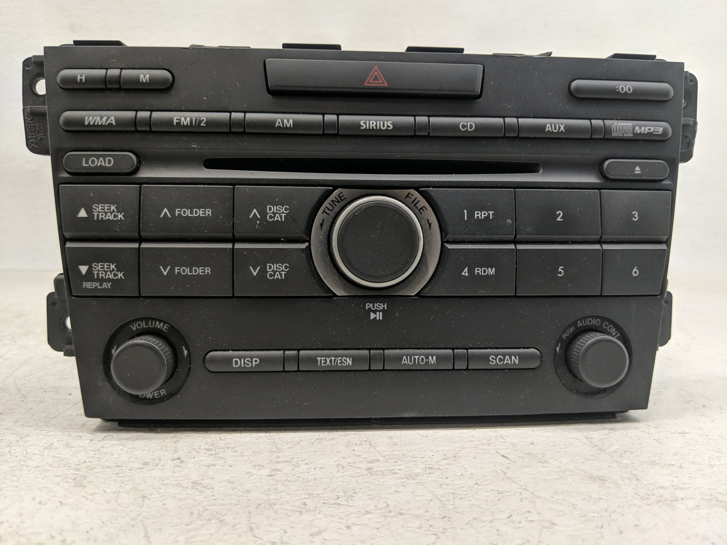 2010 Mazda Cx-7 Radio AM FM Cd Player Receiver Replacement P/N:EH44 66 AR0A Fits OEM Used Auto Parts - Oemusedautoparts1.com