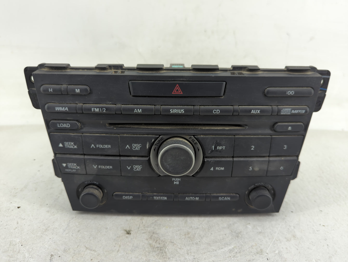 2010 Mazda Cx-7 Radio AM FM Cd Player Receiver Replacement P/N:EH4466AR0A Fits OEM Used Auto Parts - Oemusedautoparts1.com