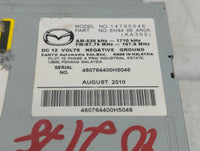 2010 Mazda Cx-7 Radio AM FM Cd Player Receiver Replacement P/N:EH4466AR0A Fits OEM Used Auto Parts - Oemusedautoparts1.com
