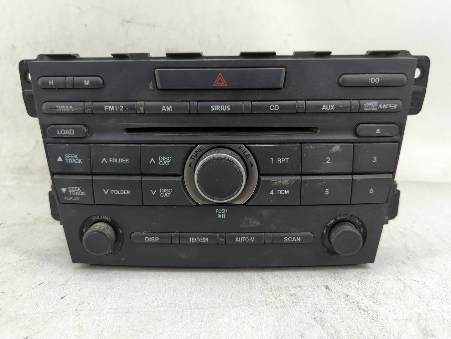 2010-2012 Mazda Cx-7 Radio AM FM Cd Player Receiver Replacement P/N:14791346 EH4466AR0A Fits Fits 2010 2011 2012 2013 2014 2