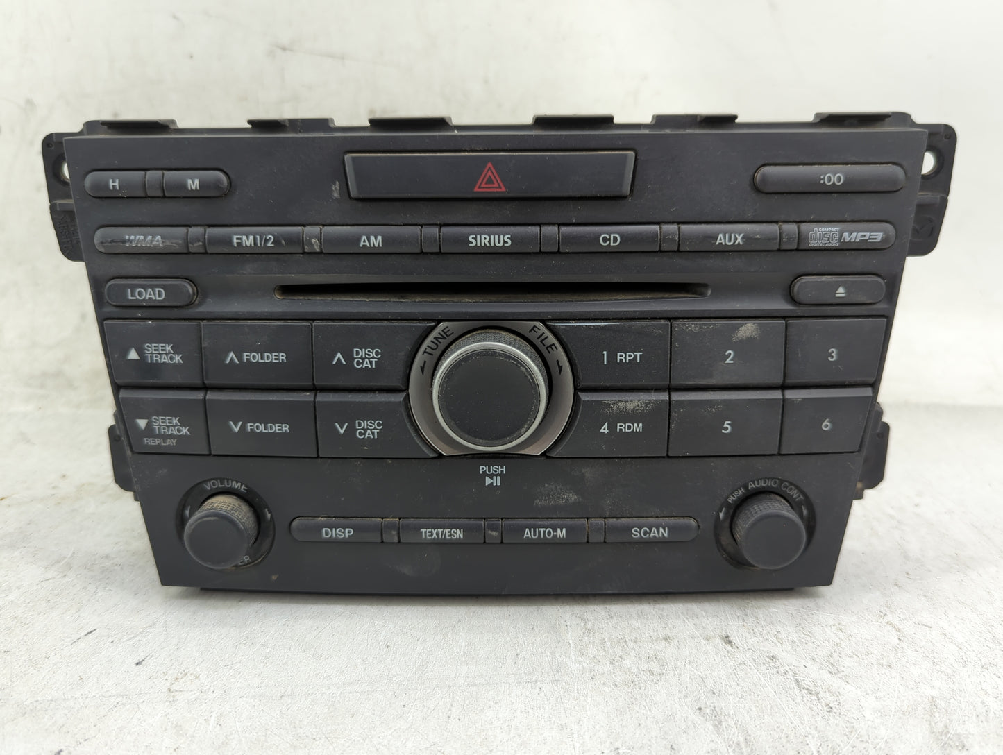 2010-2012 Mazda Cx-7 Radio AM FM Cd Player Receiver Replacement P/N:14791346 EH4466AR0A Fits Fits 2010 2011 2012 2013 2014 2