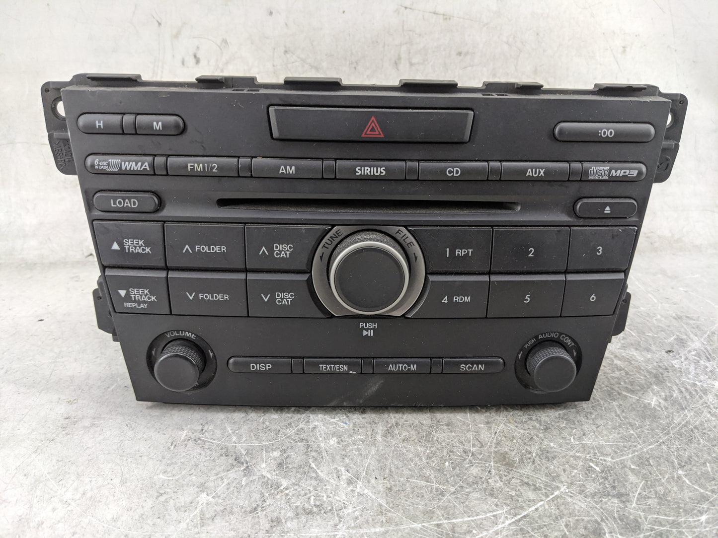 2010-2012 Mazda Cx-7 Radio Display Info Screen Oem - Oemusedautoparts1.com