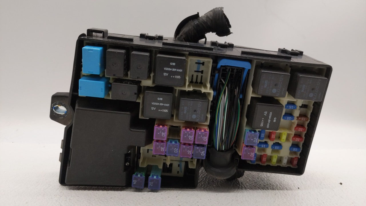 2010-2012 Mazda Cx-7 Fusebox Fuse Box Panel Relay Module P/N:EG21-66767 Fits Fits 2010 2011 2012 OEM Used Auto Parts - Oemus