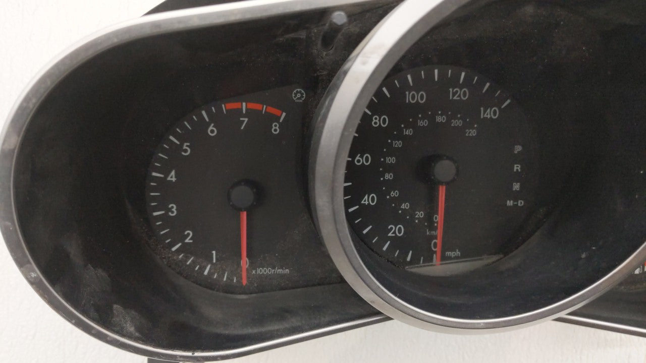 2010 Mazda Cx-7 Instrument Cluster Speedometer Gauges P/N:EH4455430 K9001 JA EH44 F018, JAEH44F018, JA EH44 F008, JAEH44F008