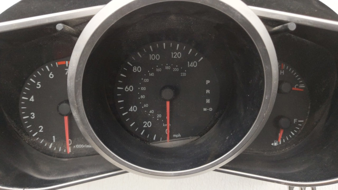 2010 Mazda Cx-7 Instrument Cluster Speedometer Gauges P/N:EH4455430 K9001 JA EH44 F018, JAEH44F018, JA EH44 F008, JAEH44F008