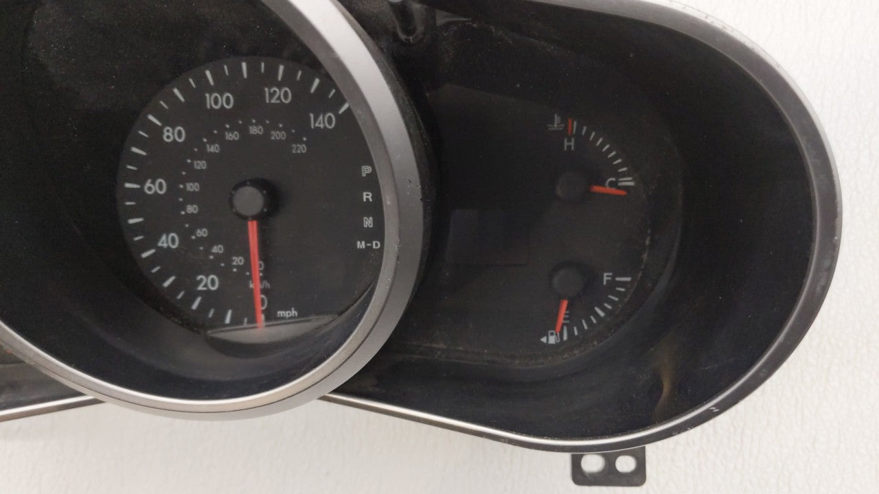 2010 Mazda Cx-7 Instrument Cluster Speedometer Gauges P/N:EH4455430 K9001 JA EH44 F018, JAEH44F018, JA EH44 F008, JAEH44F008