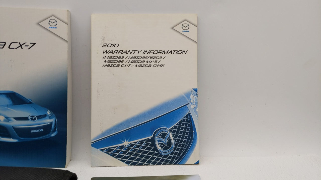 2010 Mazda Cx-7 Owners Manual Book Guide OEM Used Auto Parts - Oemusedautoparts1.com