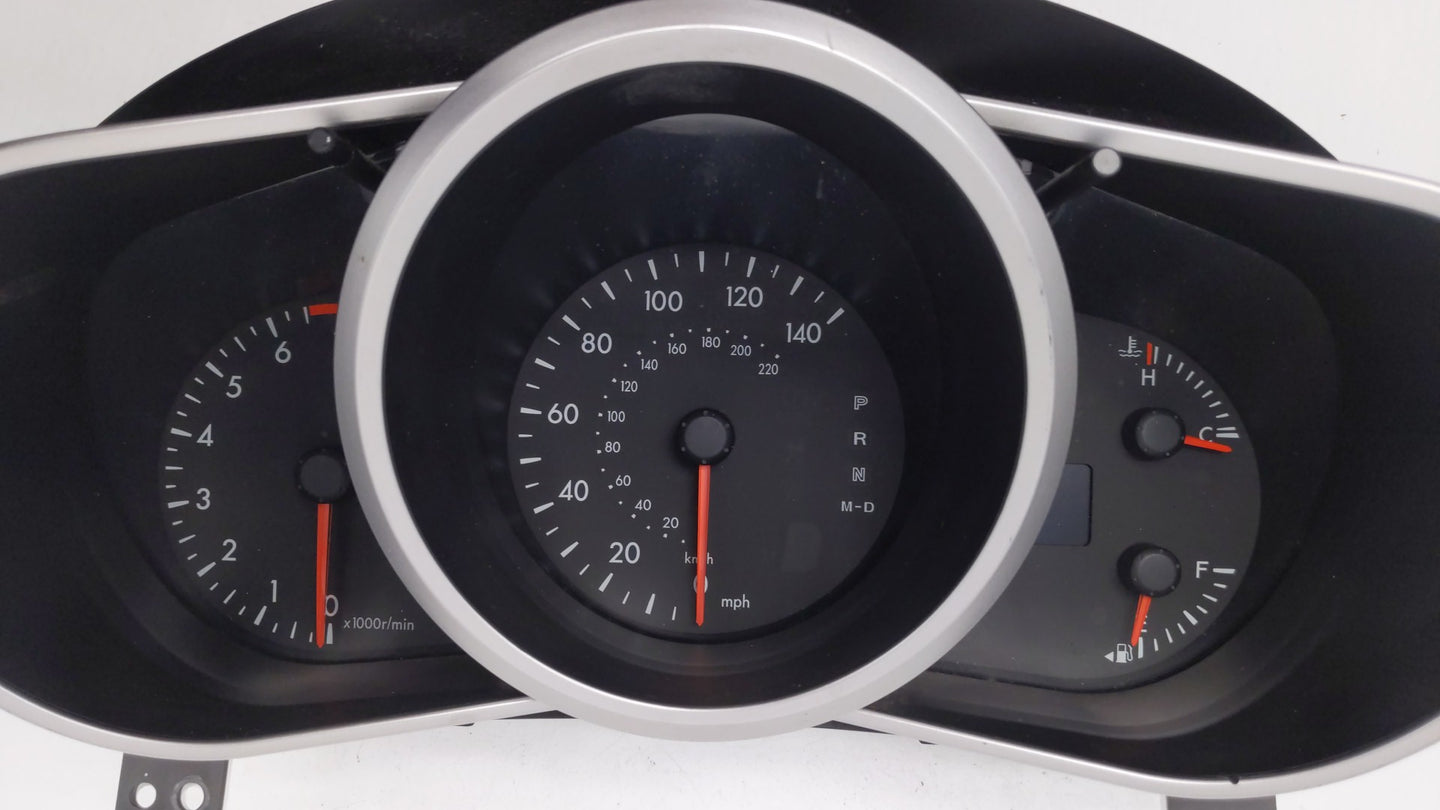 2010 Mazda Cx-7 Instrument Cluster Speedometer Gauges P/N:EH4455430 K9001 JA EH44 F018, JAEH44F018, JA EH44 F008, JAEH44F008