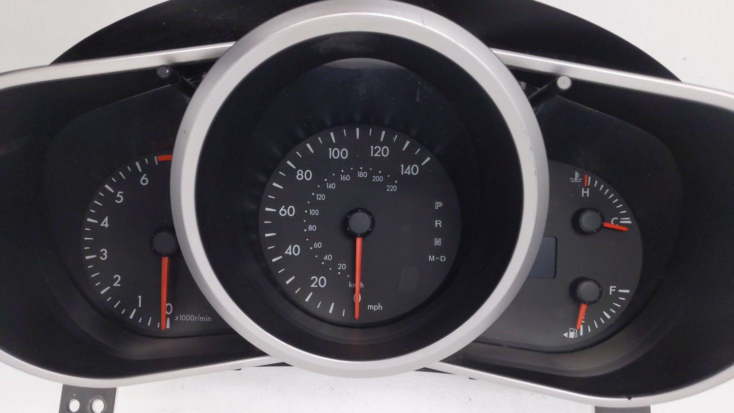 2010 Mazda Cx-7 Instrument Cluster Speedometer Gauges P/N:EH4455430 K9001 JA EH44 F018, JAEH44F018, JA EH44 F008, JAEH44F008