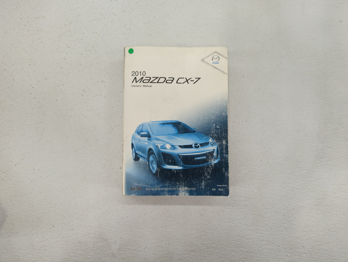 2010 Mazda Cx-7 Owners Manual Book Guide OEM Used Auto Parts - Oemusedautoparts1.com