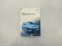 2010 Mazda Cx-7 Owners Manual Book Guide OEM Used Auto Parts - Oemusedautoparts1.com